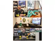 CNS Admiral Tripathi Hails INSV Kaundinya Crew on Maiden Overseas Voyage