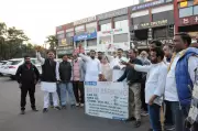 Congress Leaders Protest Panchkula Paid Parking Discrepancies