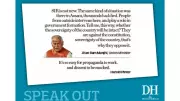 DH Speak Out: Key Opinions on India's Politics, Economy, and Society