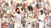 Eden Gardens Test Return: Kohli's 136 in Historic Pink Ball Match