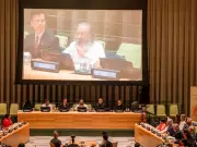 Gurudev Sri Sri Ravi Shankar at UN: 'World is a War Zone', Calls for Meditation