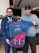 Harbhajan Singh Launches Nangal By-Cycle Club Jersey in Dubai