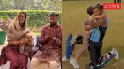 Hardik Pandya Shares Puja Moments with Girlfriend Mahieka & Son Agastya