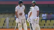 India Need Record 549 to Win Guwahati Test Against South Africa