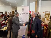 Indian Envoy Hosts Portugal President at Diplomatic Bazaar 2025