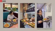 Indian Student's Viral Tour of China's 5-Star University Canteen with Rs 250 Meals