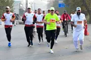 Jammu & Kashmir CM Omar Abdullah Runs for Peace in Historic Kashmir Marathon