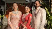 Jennifer Lopez Stuns in Sari at Netra-Vamsi Udaipur Wedding