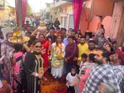 Kinnars Lead Shobha Yatra in Ahmedgarh, Pray for India's Prosperity