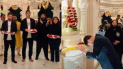Lionel Messi Chants 'Jai Mata Di', Performs Hindu Rituals at Vantara with Anant Ambani