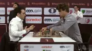 Magnus Carlsen Forfeits World Blitz Game After Knocking Over Pieces vs Martirosyan