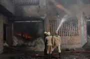 Major Fire Destroys Cattle Feed Plant in Ludhiana, 20 Fire Tenders Respond