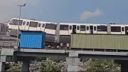Mumbai Monorail Tilts During Test Run: Shocking Incident at Wadala Station