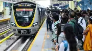 Namma Metro Yellow Line Disrupted as Passengers Block Train Over Delay