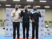 Navy's Kiran Jadhav Clinches Gold in 10m Air Rifle at National Shooting Championship