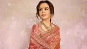 Nita Ambani Showcases Kashmiri Craftsmanship at Gir Shiv Mandir Inauguration