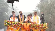 Nitin Nabin Leads BJP Roadshow in Patna as New National Working President