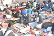 Over 300 Young Artists Illuminate Children's Day in Amritsar Painting Competition