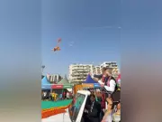 PM Modi, German Chancellor Merz Fly Lord Hanuman Kite at International Festival