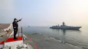 PM Modi's Spectacular Diwali Aboard INS Vikrant Features Dazzling Air Power Display