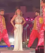 Poonam Pandey Dazzles 30,000 on New Year's Eve in Dubai