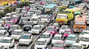 Post-Holiday Traffic Chaos Grips Bengaluru's Hebbal, Commuters Face Gridlock