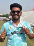 Pratap School Kharkhoda Student Wins Silver at All India Inter-University Archery Championship