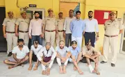 Rajasthan Police's AGTF Cracks Down: 6 Gangsters from Rohit Godara & Virender Charan Networks Arrested