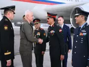 Russian Defence Minister Andrei Belousov Meets Indian MoS Sanjay Seth in Delhi