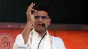 Sachin Pilot, Son Join Aravalli Protest, Accuse BJP Govt of Failing to Stop Illegal Mining