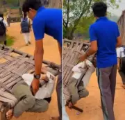 Snooze to School: Kerala Family's Extreme Solution for Sleepy Student Goes Viral