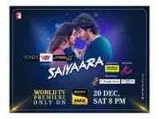Sony MAX to Premiere 'Saiyaara' on 20 December: A World Television First