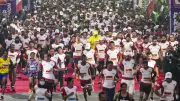 Srinagar Echoes with Cheers: 1500 Runners Unite in Spectacular Kashmir Marathon