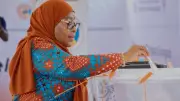 Tanzanian President Samia Suluhu Hassan Declared Overwhelming Winner in Controversial Election with 97% Vote Share