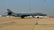 US Air Force B-1B Lancer Creates Buzz at Bengaluru Airport
