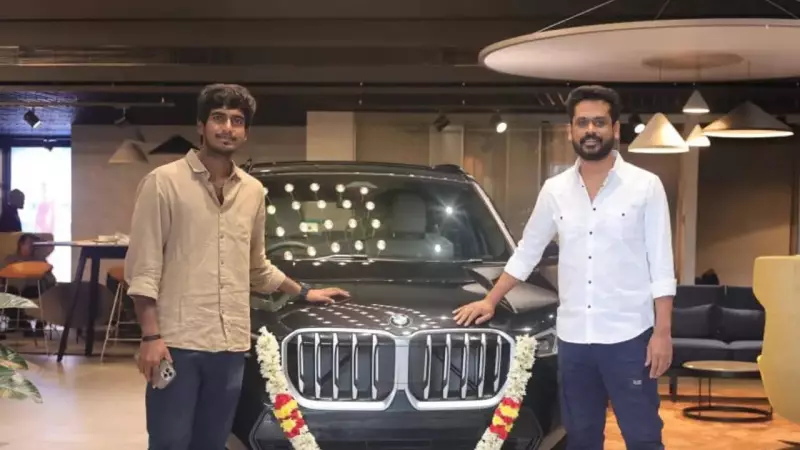 Abishan Jeevinth Gets Dream Car From 'Tourist Family' Team Ahead of Wedding with Akila