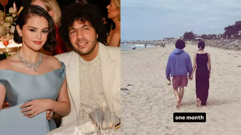 Benny Blanco Shares Unseen Beach Photo Celebrating One Month of Marriage with Selena Gomez | Romantic Getaway Revealed
