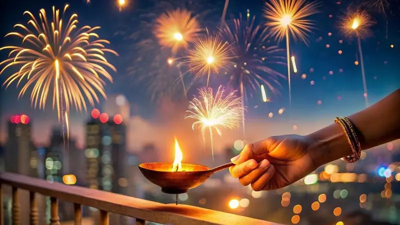 Biryani, Sweets & Festive Cheer: How Indian Migrant Workers Celebrated Diwali in Singapore