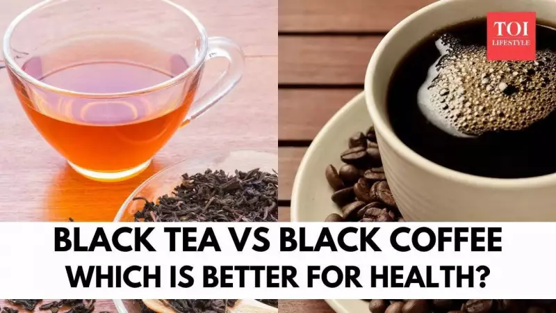 Black Tea vs Black Coffee: Which Brew Wins the Health Battle? Top Nutritionist Reveals