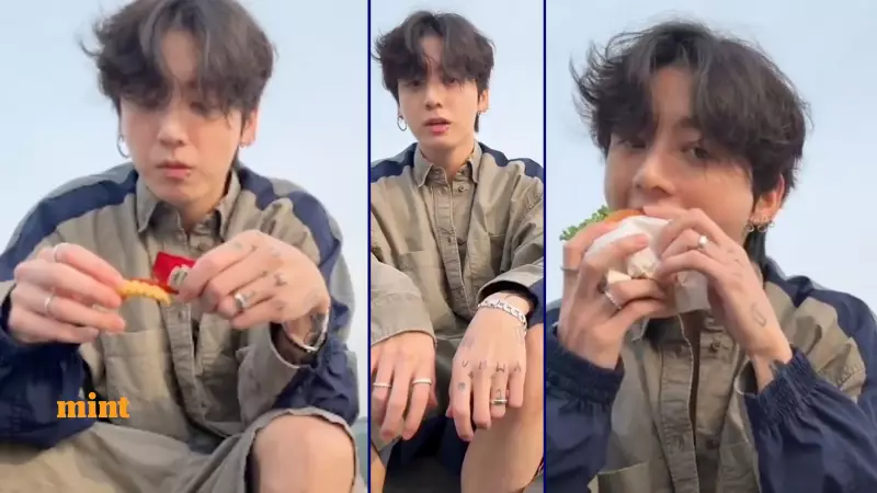 BTS Jungkook's Burger Livestream Sends ARMY Into Frenzy: Watch Viral Video