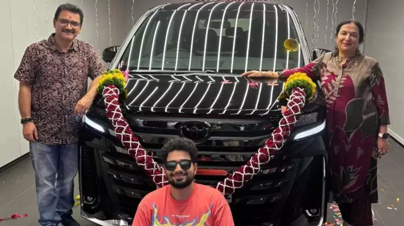 Comedian Samay Raina Drives Home in Style: Buys ₹1.20 Crore Toyota Vellfire on Dhanteras