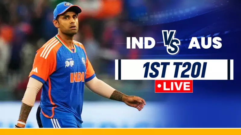 India vs Australia 1st T20: Suryakumar Yadav's Blazing 50 Powers India to Thrilling Victory at Manuka Oval