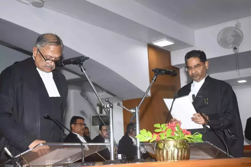 Justice Sanjay Kumar Singh Takes Oath as New Patna High Court Judge in Ceremonial Event