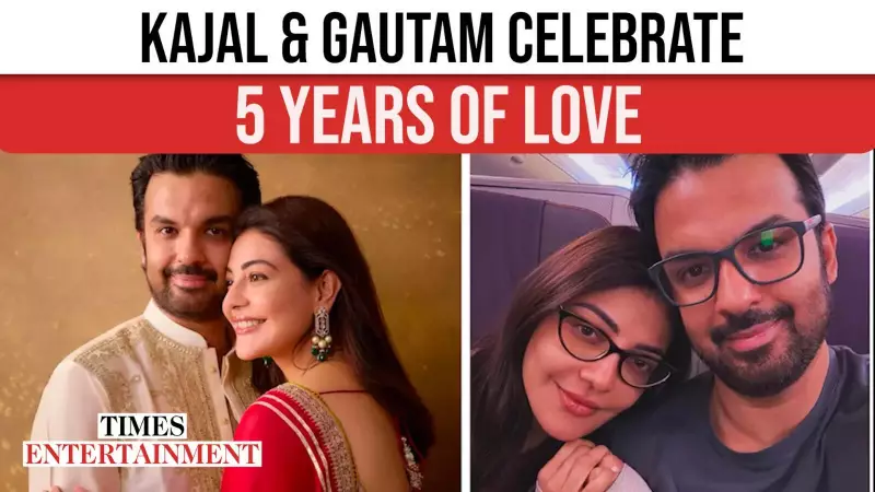 Kajal Aggarwal's Heartwarming Anniversary Post Sets Major Couple Goals | Times of India