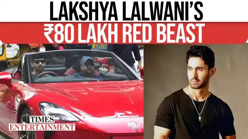 Lakshya Lalwani's Sweet Success: Actor Drives Home in Swanky New Car After 'Bade Miyan Chote Miyan' Triumph