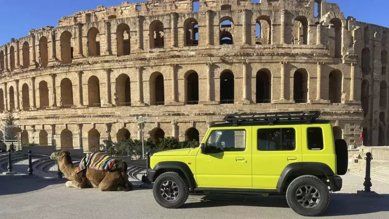 Made-in-India Maruti Suzuki Jimny 5-Door Hits Massive 1 Lakh Export Milestone!