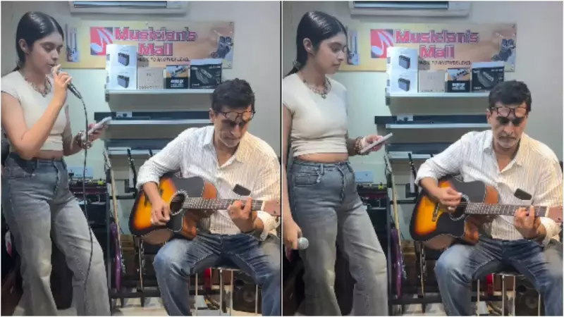 Mohnish Bahl & Daughter Krishaa's Musical Duo Steals Hearts! Tanishaa Mukerji Applauds | TOI