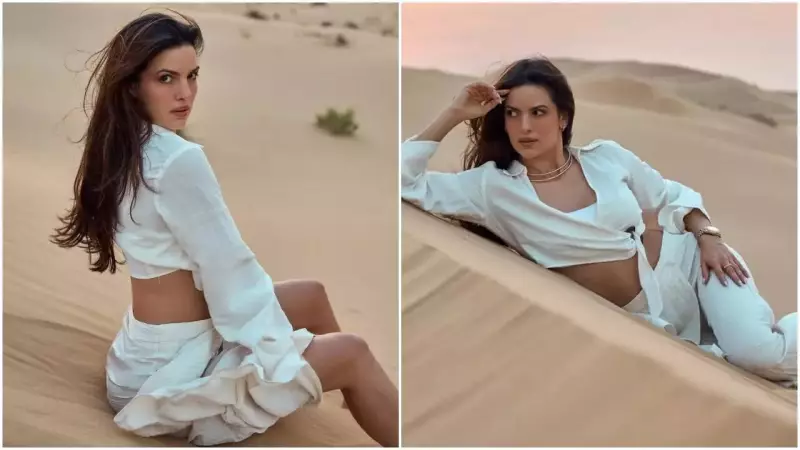 Natasa Stankovic Sets Abu Dhabi Desert Ablaze With Her Stunning Vacation Photos | TOI
