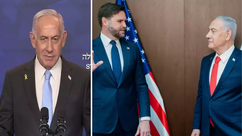Netanyahu Defies US Pressure: "Israel Not a Protectorate," Discusses Gaza Truce with JD Vance