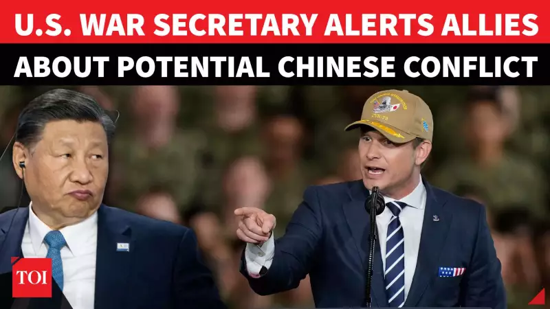 Pete Hegseth's Shocking China Warning to Trump Before Xi Jinping Meeting: 'Be Ready for War'